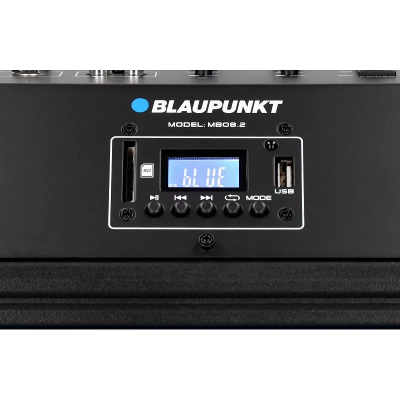 Blaupunkt MB08.2 PLL FM USB/SD/BT garso kolonėlių sistema su karaoke LED