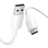 USB-C į USB 2.0 laidas, 1 m, baltas, Vention CTQWF