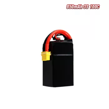 Extralink Lipo akumuliatorius 850mAh 3S su XT30 jungtimi 100C FPV dronams ir RC modeliams