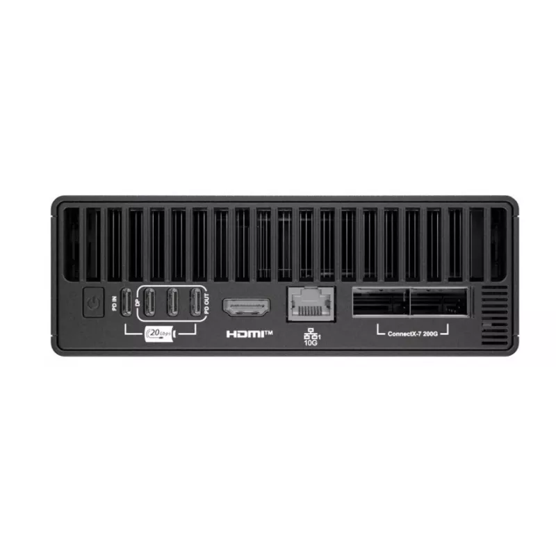 MSI EdgeXpert AI Superkompiuteris, NVIDIA DGX Spark GB10 Grace Blackwell architektūra, 128 GB LPDDR5 vieningoji atmintis, 4 TB SSD, ARM procesorius, WiFi 7, BT 5.3, NVIDIA DGX OS – EDGEXPERT NVIDIA DGX GB10 128GB 4TB