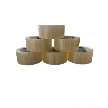 Pakuotės lipni juosta BESTPAK Silent Release Acrylic Transparent 48 mm x 60 m