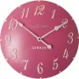 NeXtime 3084rz London Arabiškas sieninis laikrodis, Ø34.5 cm, rožinė/balta