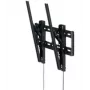 HAGOR BL Tilt 400 – sieninis laikiklis su pakreipimu – 81–124 cm (32–49 col.) – juodas – iki 400×400 mm