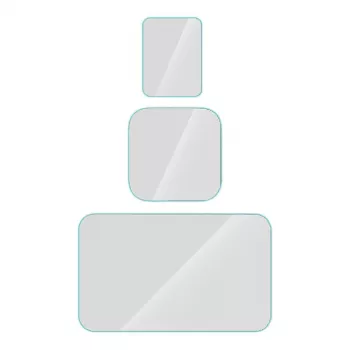 Apsauginis stiklas Puluz 3-in-1 Grūdintas stiklas Insta360 Ace Pro PU951T (3 vnt. rinkinys)