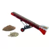 BRUDER 02031 plastikinė atsarginė dalis – konvejerio juosta su ištraukiamu vilkimo kablys, juoda/raudona, 1:16