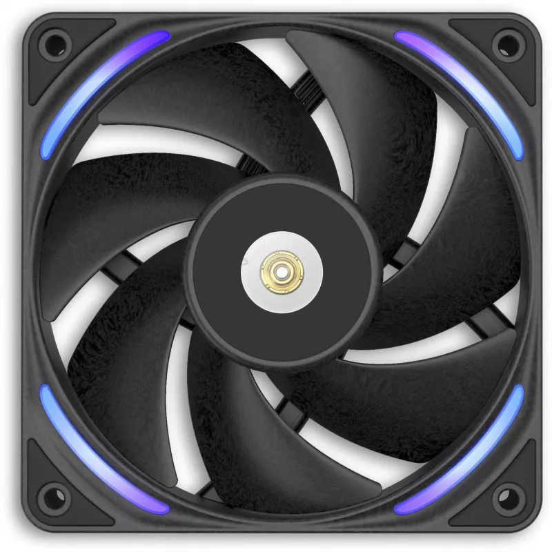 NZXT F120X 120 mm korpuso ventiliatorius - juodas
