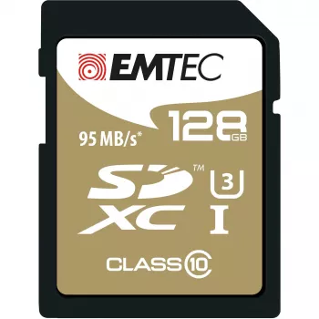 Emtec SDXC 128GB Class10 Speedin atminties kortelė (ECMSD128GXC10SP)
