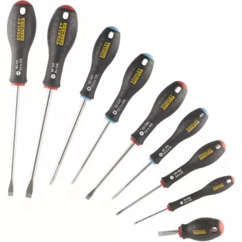 Atsuktuvų rinkinys STANLEY FATMAX FMHT65424-0 — 20 vnt., tiesūs, plokšti ir Pozidriv antgaliai
