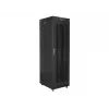 Spintelė serverinė LANBERG FF01-6842-23BL 42U laisvai pastatoma, 2127,5×600×800 mm, IP20, rakinama, su ratukais