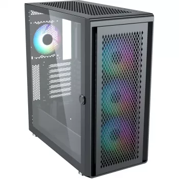 Korpusas Silentware Air 100 Black – vidutinis bokštas, ATX suderinamumas, juodas
