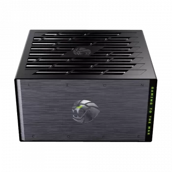 Gamemax LION CORE 1200P maitinimo blokas, 80 PLUS Platinum, 1200 W