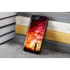 Apsauginis telefono dėklas iKins Apple iPhone 8/7 — žvaigždėtos nakties juoda