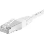 Tinklo kabelis Dexlan 858360 0,5 m Cat6a S/FTP Baltas