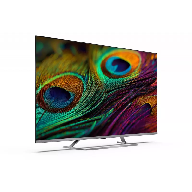 Sharp 4K QLED MiniLED TV 50JP7265E | 50 colių | Smart TV | Google TV | UHD | Sidabrinis