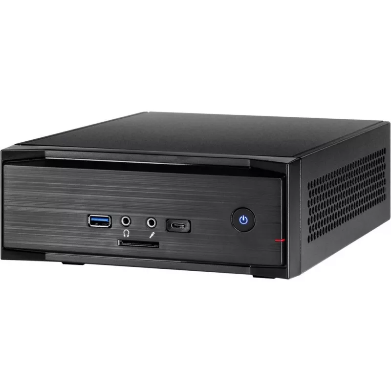 Inter-Tech MW-01 II korpusas Mini-ITX, USB 3.0 (A+C) juodas, kortelių skaitytuvas (88881244)