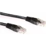 Ewent 1,0 m Cat6 UTP tinklo kabelis juodas 1 m U/UTP (UTP)