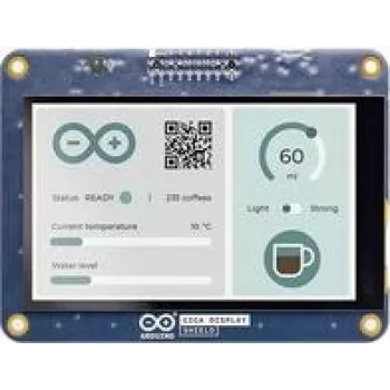 Arduino GIGA Display Shield liečiamasis monitorius 10,1 cm (3,97 colio) 800 x 480 pikselių (ASX00039)