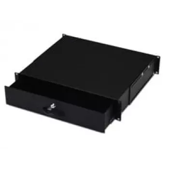 Užrakinamas klaviatūros stalčius su dokumentų saugykla Digitus DN-19 KEY-2U-SW