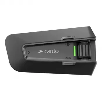 Cardo Packtalk Neo Duo motociklininkų tarpinė sistema 2 kanalai 1600 m juoda