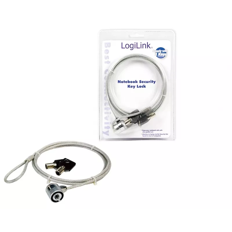 Notebook Security Lock LogiLink nbs003 1,5 m