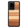 Apsauginis dėklas telefonui Samsung Galaxy S20 Ultra – juodos medžio apdaila
