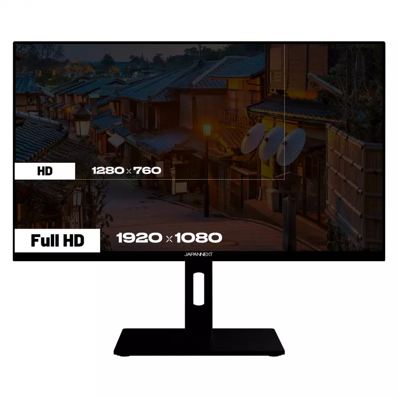 JAPANNEXT JN-I270FHD200F-HSP monitor 27 colių Full HD LED sidabrinis