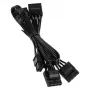 Modulinis PSU laidas Kolink KL-CPL-MXC, skirtas Continuum maitinimo šaltiniams, 4× Molex jungtys