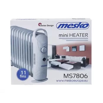 Mesko MS 7806 alyvinis elektrinis šildytuvas 1200 W baltas
