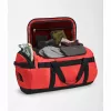 Krepšys The North Face Base Camp Duffel L 95 L Poliesteris Juodas, Raudonas
