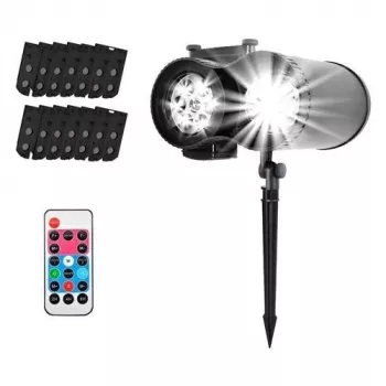 LED projektorius OEM 12 skaidrių dekoratyvinis projektorius su LED apšvietimu
