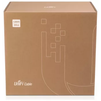 Tinklo kabelis Ubiquiti U-Cable-C6-CMP U/UTP Cat6 305m Baltas