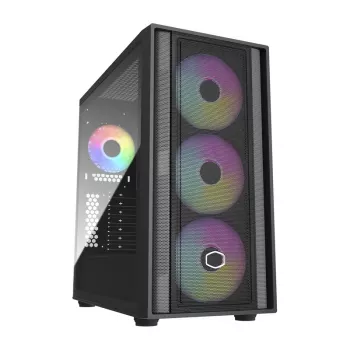 Korpusas Cooler Master MasterBox 600 Desktop Juodas