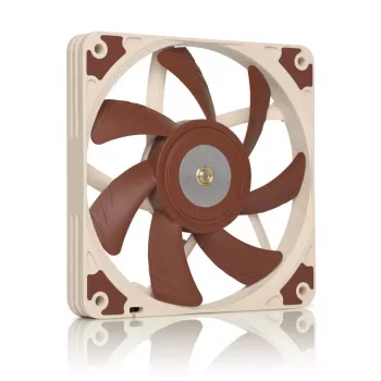 Ventiliatorius Noctua NF-A12x15 FLX — 120 mm plonas 15 mm korpuso ventiliatorius, 12 V, 1850 RPM, 94,2 m³/h, 23,9 dB, 3 kontaktų
