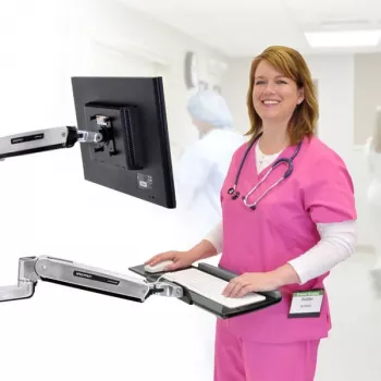 Sieninis klaviatūros laikiklis Ergotron LX Sit-Stand