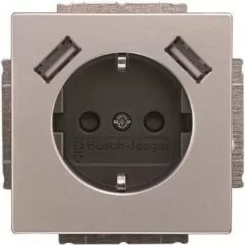 BJ 20 EUCB2USB-866 SCHUKO / 2x USB kištukinis lizdas (2CKA002011A6283)