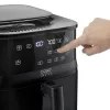Kepimo krosnelė Caso Steam and AirFry 700, 1700 W, 7 L, juoda