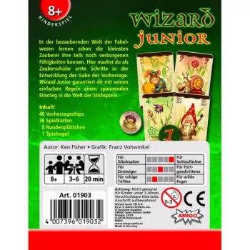Wizard Junior, Kortų žaidimas
