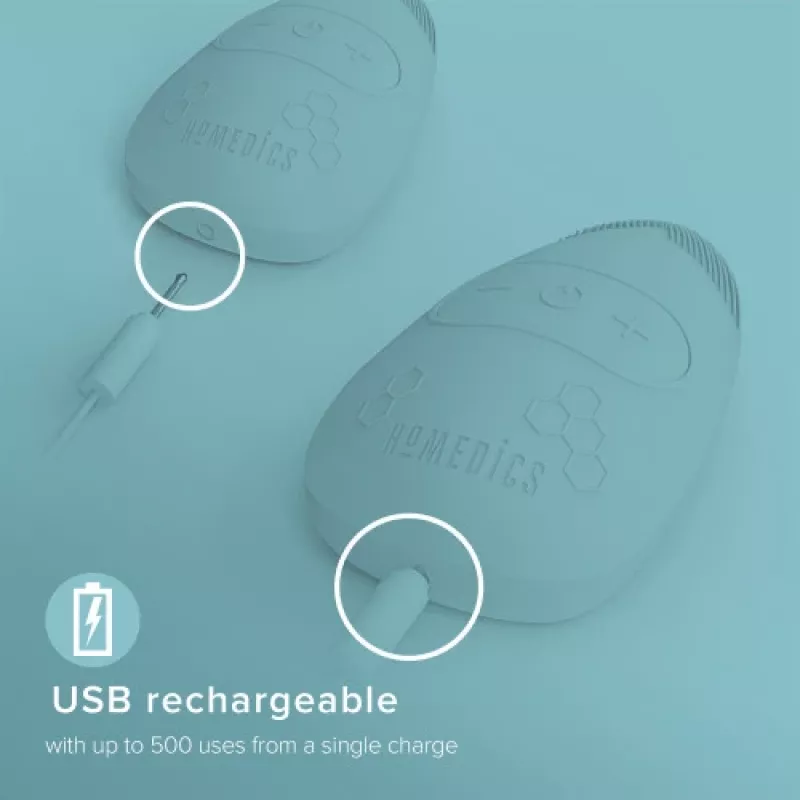 Veido valymo šepetėlis Homedics FAC-350-EUA Honeycomb Silicon, silikoninė korio formos galvutė švelniam valymui