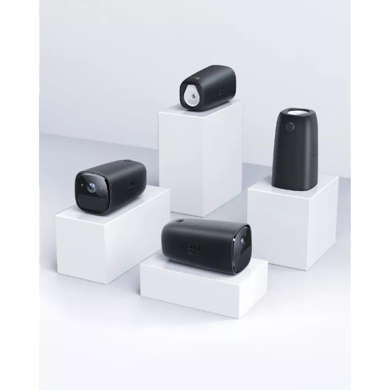 Dangtelis Eufy T8711111 Lauko Juodas 2 vnt
