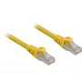 Tinklo kabelis Sharkoon Cat.6a S/FTP RJ-45 0,25 m geltonas