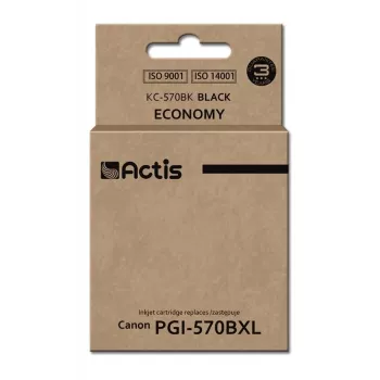 Actis KC-570BK rašalinė kasetė (Canon PGI-570BK pakaitalas; standartinė; 22 ml; juoda)