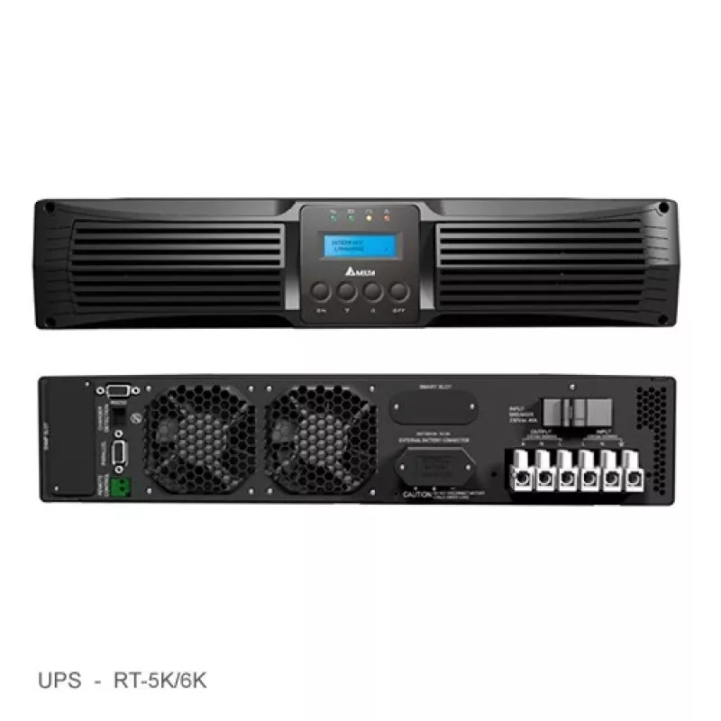 Nepertraukiamo maitinimo šaltinis Delta UPS602R2RT0B035 6000VA 230V stelažinis/bokštinis