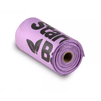 STARCH BAG - Šunų išmatų maišeliai - 1 x 15 vnt.