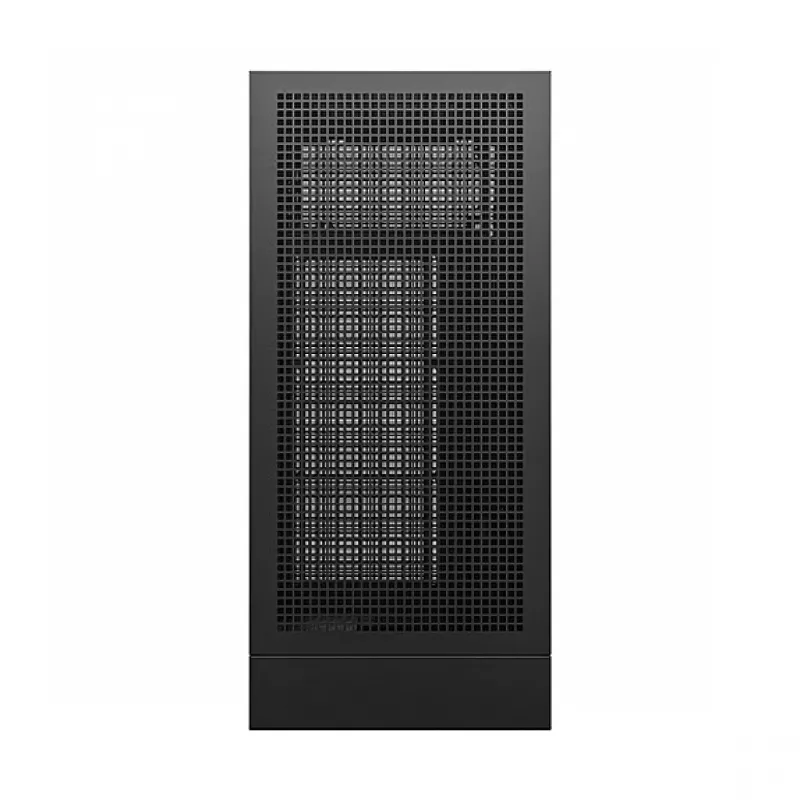 Korpusas DeepCool CH170 PLUS Tower Black – micro-ATX/mini-ITX, grūdintas stiklas, USB-C, maitinimo šaltinis viršuje