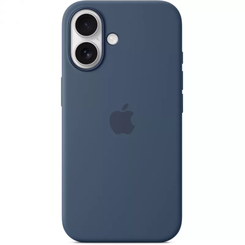Silicone Case Apple iPhone 16 MagSafe Denim Mėlyna 6.1 colio