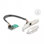 DeLOCK 95268 Vidinė RJ-45 adapterio plokštė Mini PCI Express 2.5 Gbit/s