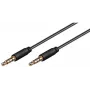 Microconnect IPOD016 garso kabelis 2 m 3,5 mm juodas