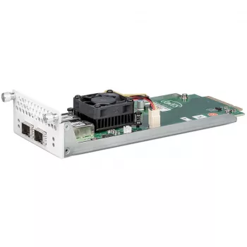 Prievadų plėtinio modulis Lancom UF-X60 — 2x 10G SFP+ prievadai, 10000 Mbit/s, žalia/pilka
