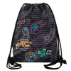 Gymsack Coolpack Sprint Sprint Badges Girls Grey – kuprinė su raišteliu