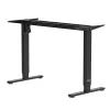 Ergo Office elektrinis reguliuojamo aukščio stalas, max aukštis 1160 mm, max apkrova 80 kg, be stalviršio, juodas, ER-400 B